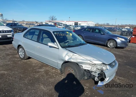 2002 Toyota Corolla Le from USA, damaged, VIN 2T1BR18E02C558296
